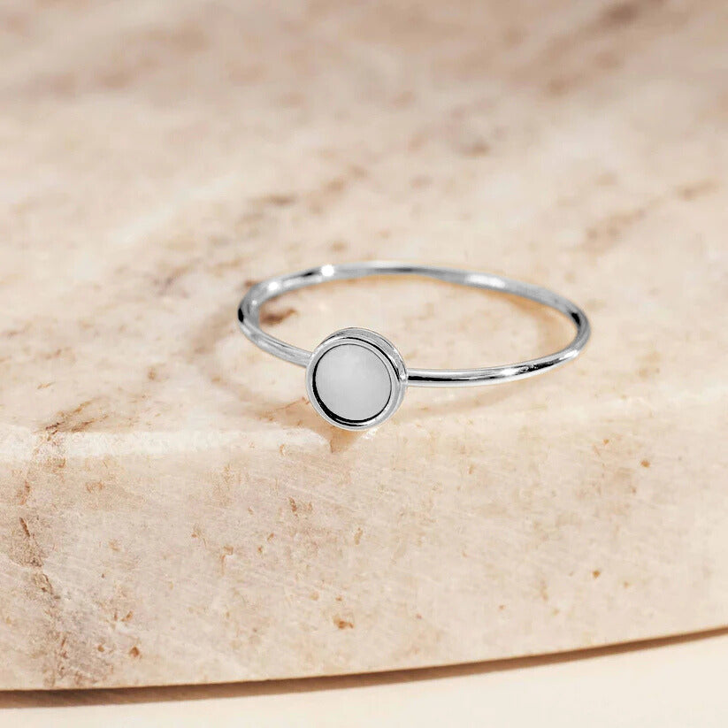 Alina Cirielle Ring | White Gold 14k