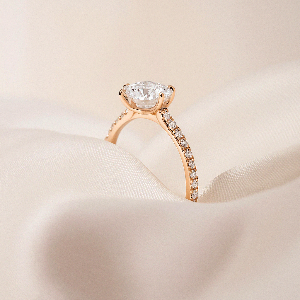 Jasmine (with Pavé) - Gold 16k
