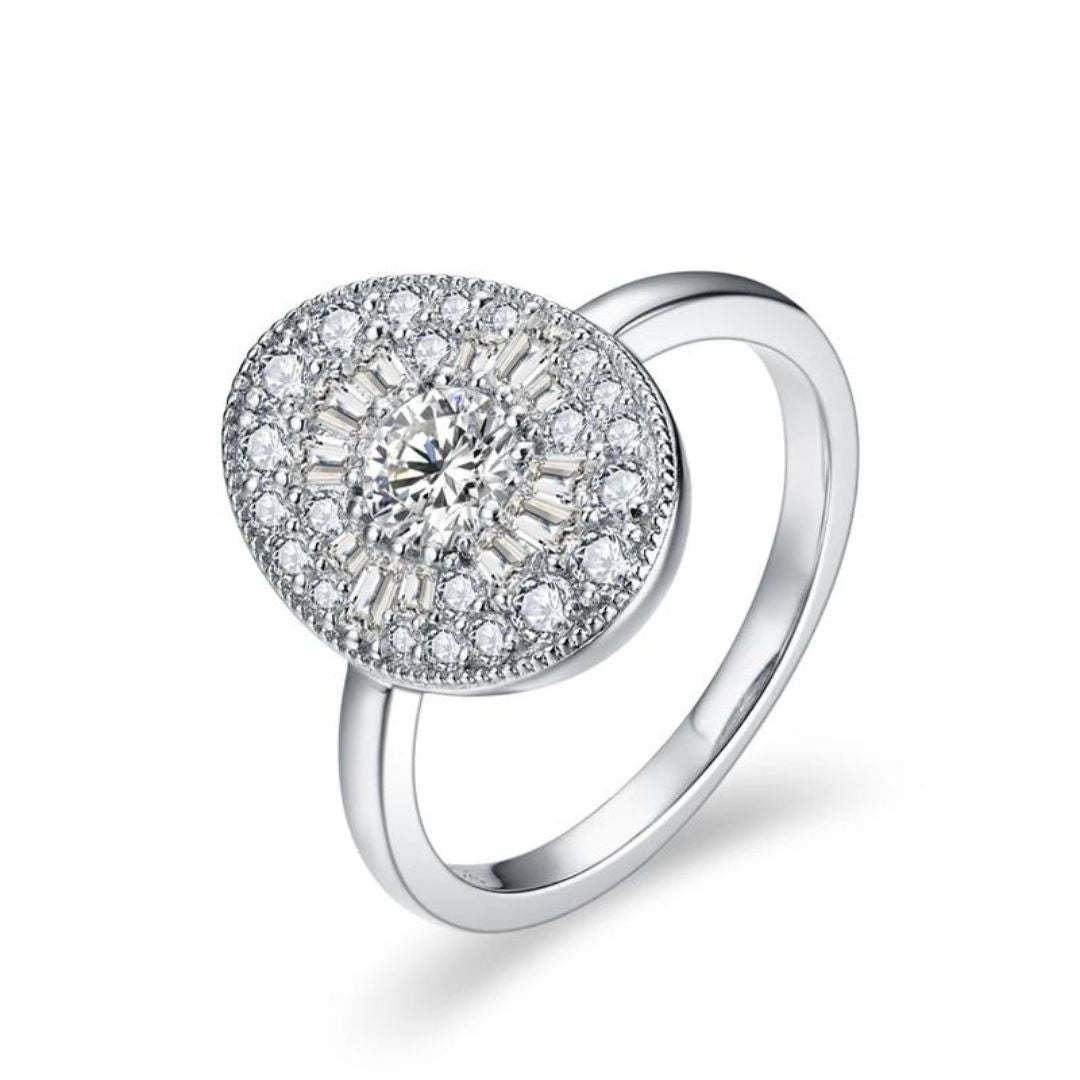 Daya Ring | White gold 18k