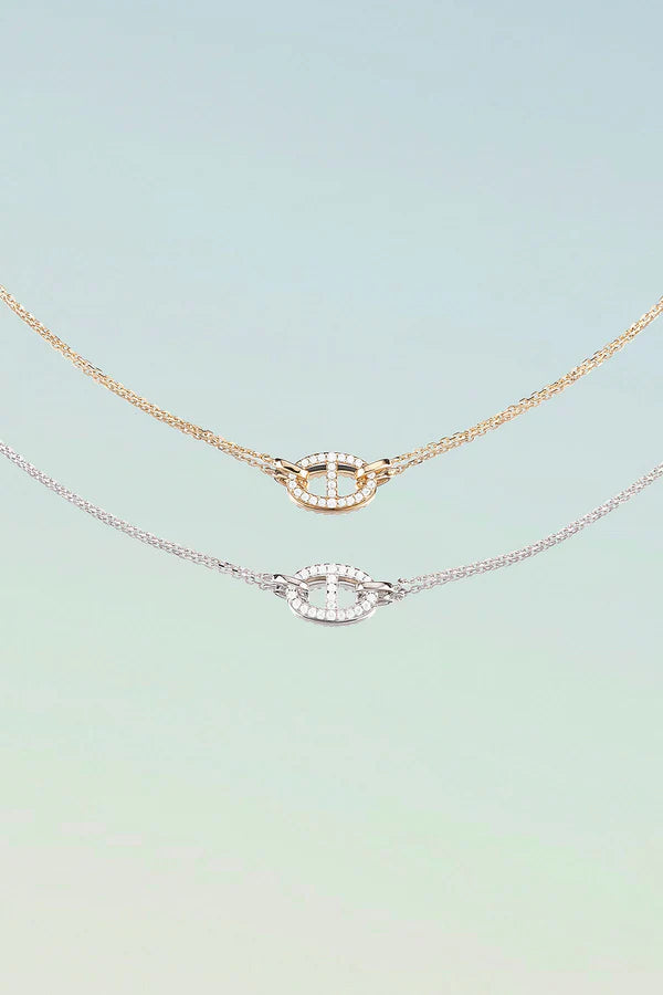 Isla Marina Necklace | Gold 18k