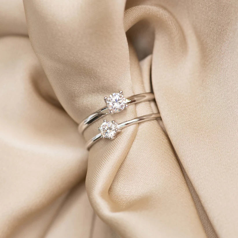 Abella Maris Ring | White Gold 14k