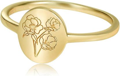 Roselina Vescovo Ring | Gold 16k