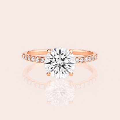 Jasmine (with Pavé) - Gold 16k