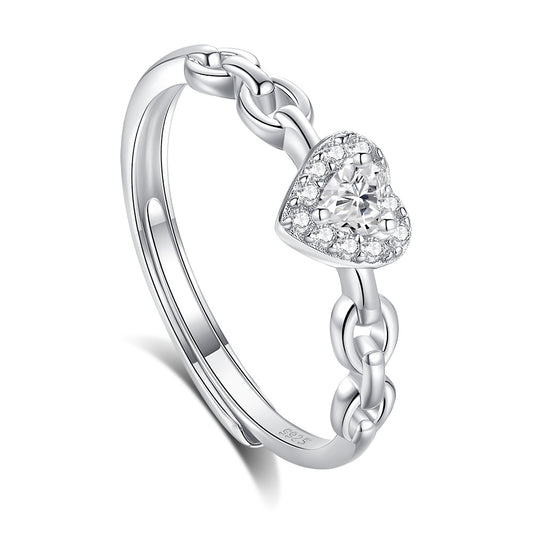 Mariella Caruso Ring | White Gold 14k